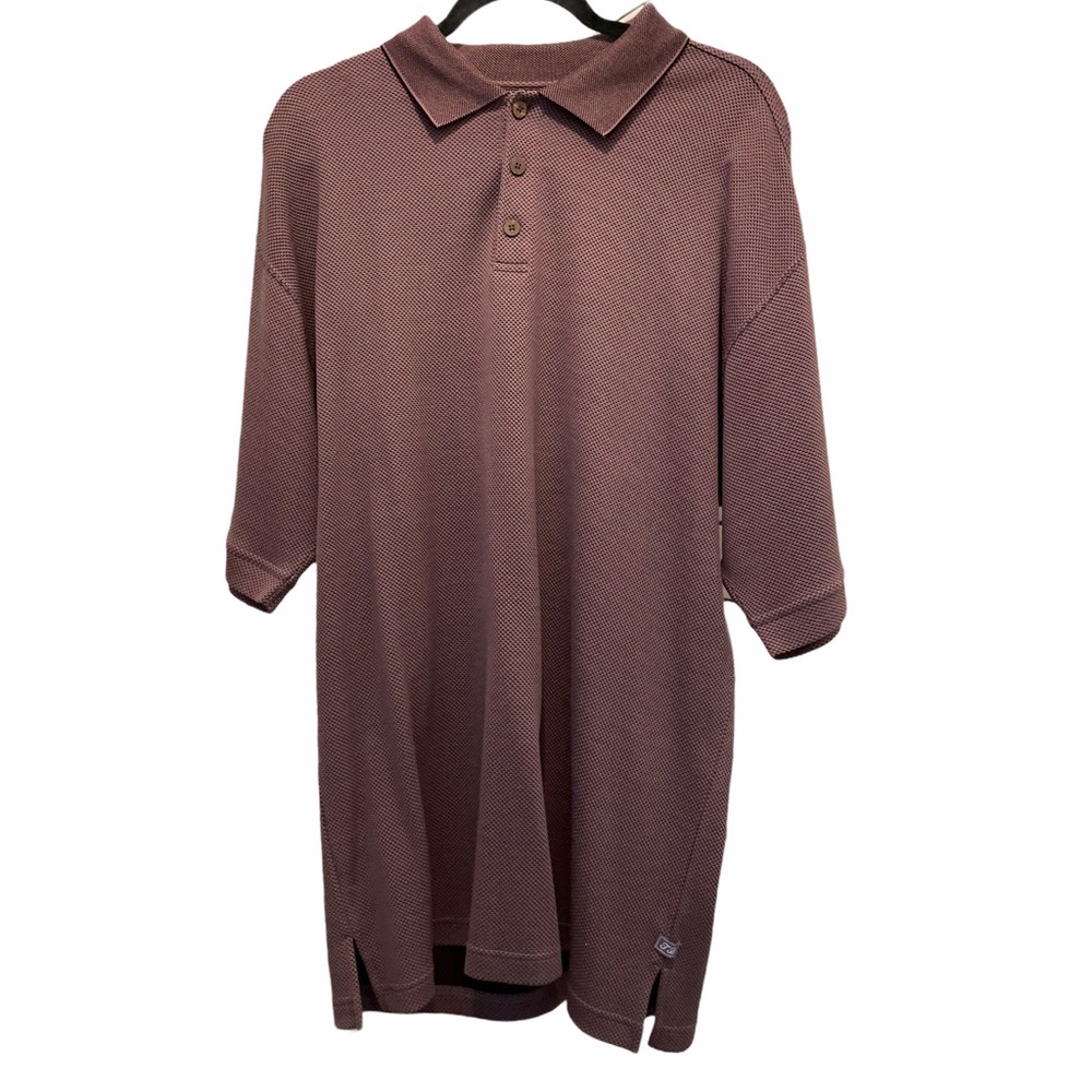 Maroon Tommy Bahama Silk shirt Large Like new!